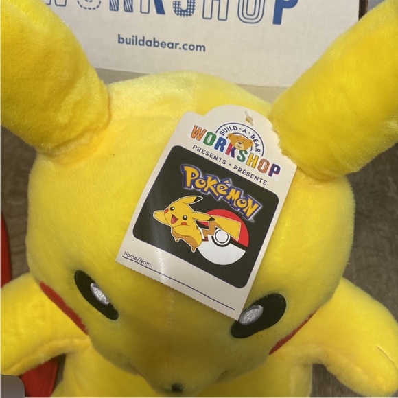 Built a Bear Pikachu Pokémon Stuff Animal NWT - Picture 7 of 14